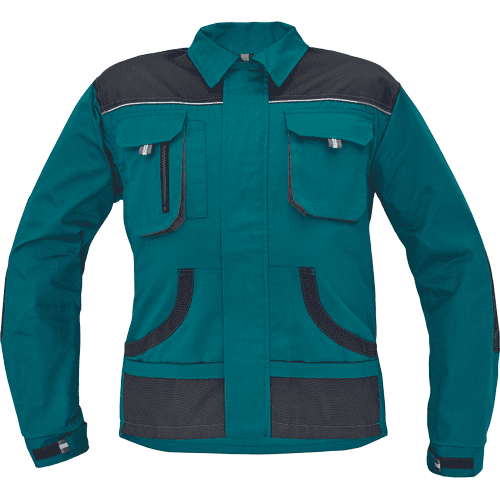 FF HANS jacket green/anthracite