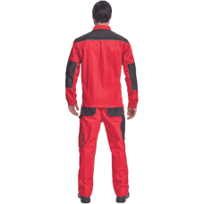 FF HANS jacket red/anthracite