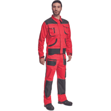 FF HANS jacket red/anthracite