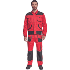 FF HANS jacket red/anthracite
