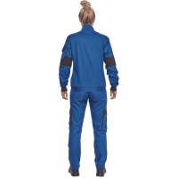 MAX SUMMER LADY blúza modrá/čierna