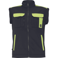 MAX VIVO jacket black/yellow
