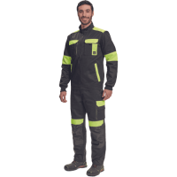 MAX VIVO jacket black/yellow