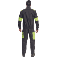 MAX VIVO jacket black/yellow