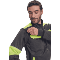 MAX VIVO jacket black/yellow