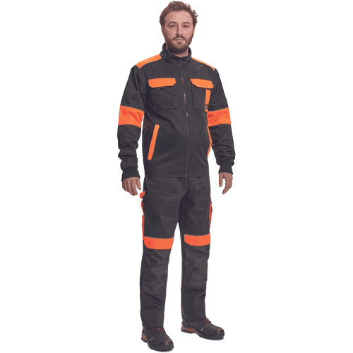 MAX VIVO jacket black/orange
