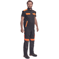 MAX VIVO jacket black/orange