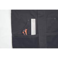 Pracovná blúza SHELDON antracitovo/žltá