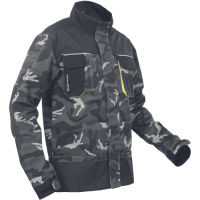 SHELDON CAMOU jacket grey camouflage