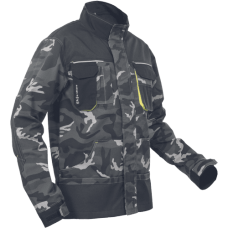 SHELDON CAMOU jacket grey camouflage