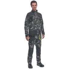SHELDON CAMOU jacket grey camouflage
