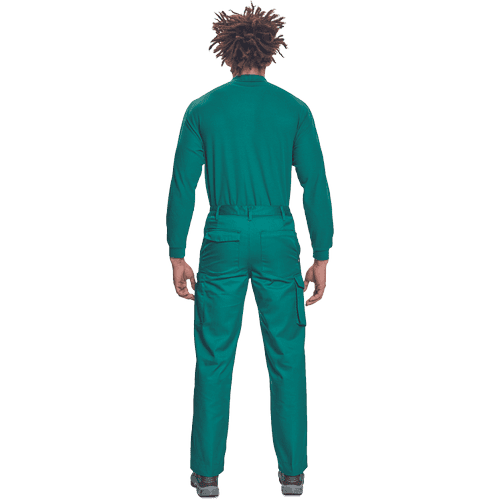 ALZIRA trousers dark green