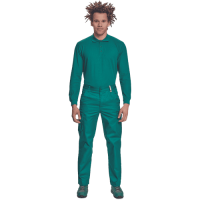 ALZIRA trousers dark green