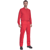 ALZIRA trousers red