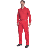 ALZIRA trousers red