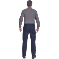 ALZIRA nohavice tm.modrá