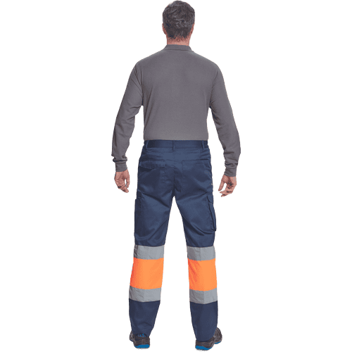 BILBAO HV trousers navy/orange