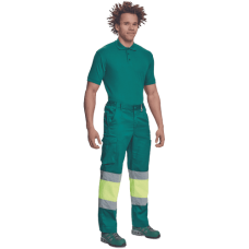 BILBAO HV nohavice zelená/žltá