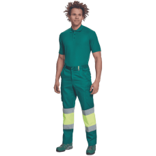 BILBAO HV nohavice zelená/žltá