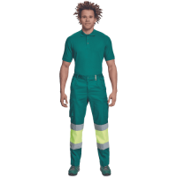 BILBAO HV trousers green/yellow