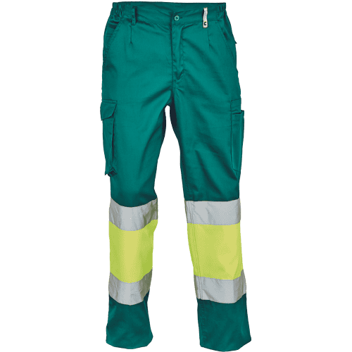 BILBAO HV nohavice zelená/žltá