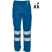 HUELVA RFLX nohavice kr. modrá