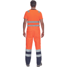 BURGOS HV nohavice oranžová/navy