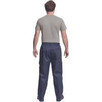 FF JOHAN nohavice tmavo modré