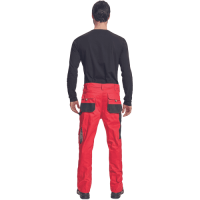 FF HANS trousers red/anthracite