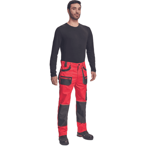 FF HANS trousers red/anthracite