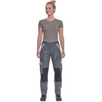 MAX SUMMER LADY pants grey/l.viol.