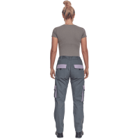 MAX SUMMER LADY pants grey/l.viol.