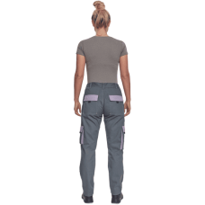 MAX SUMMER LADY pants grey/l.viol.