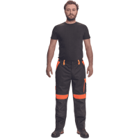 MAX VIVO pants black/orange