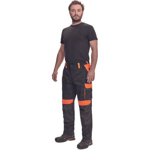 MAX VIVO pants black/orange
