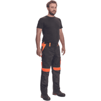 MAX VIVO pants black/orange
