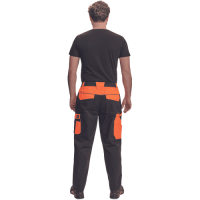 MAX VIVO pants black/orange
