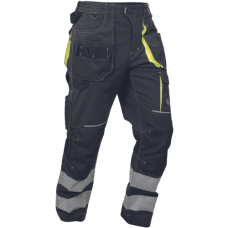 SHELDON RFLX pants anthracite/yellow