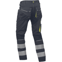 SHELDON RFLX pants anthracite/yellow