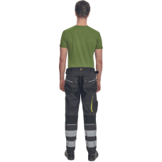 SHELDON RFLX pants anthracite/yellow