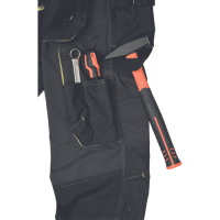 SHELDON RFLX pants anthracite/yellow