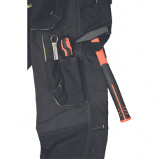 SHELDON RFLX pants anthracite/yellow