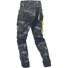 SHELDON CAMOU pants grey camouflage