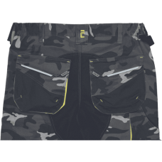 SHELDON CAMOU pants grey camouflage
