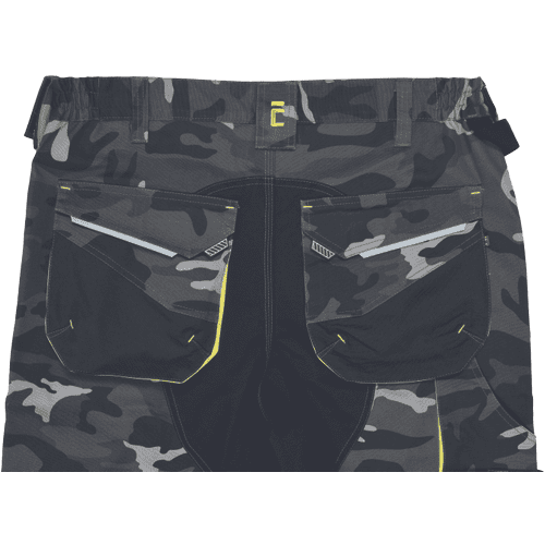 SHELDON CAMOU pants grey camouflage