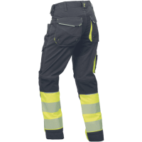 SHELDON HV DW pants anthracite/yellow