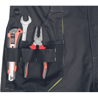 SHELDON HV DW pants anthracite/yellow