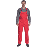 TELDE bibpants red