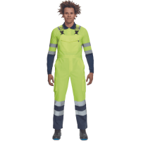 LORCA HV bibpants yellow/navy