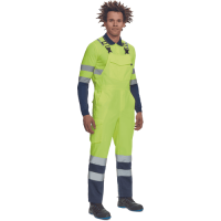 LORCA HV bibpants yellow/navy